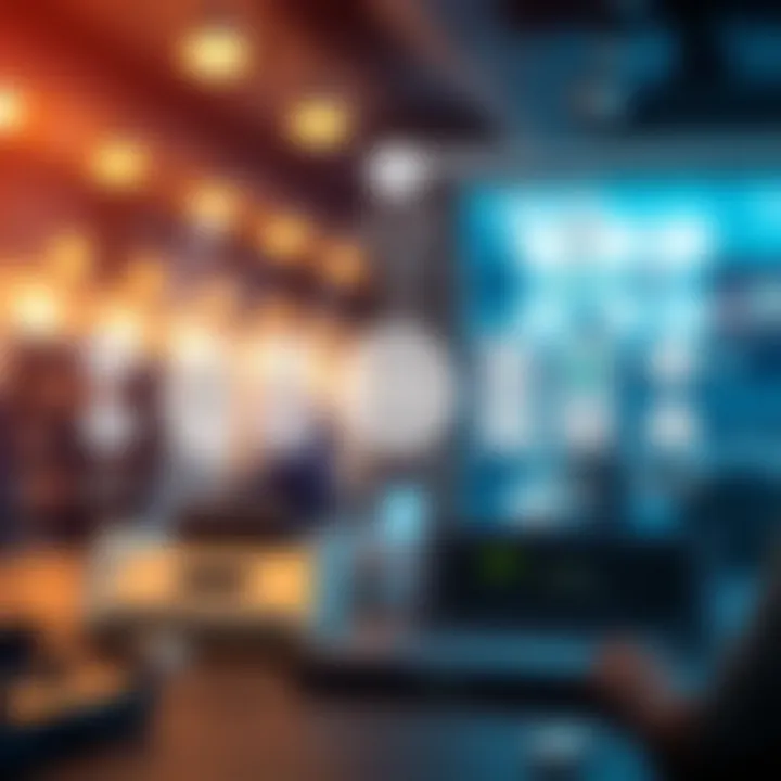 Diagram of Technological Infrastructure Diagram demonstrating technological infrastructure of an audio service