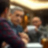 Engaging Conversations A thoughtful individual engaging in meaningful conversation