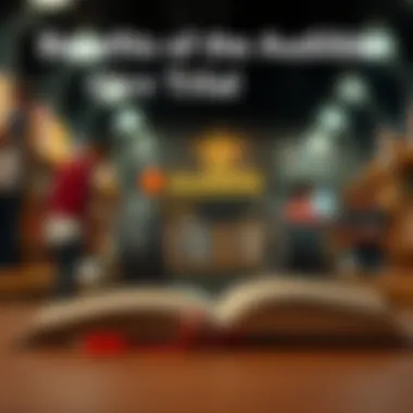 Benefits of the Audible Free Trial Illustration of Audible free trial benefits