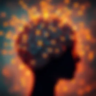 Cognitive Insights: Understanding the Mind's Focus Mechanism Close-up of a brain with neural connections lighting up