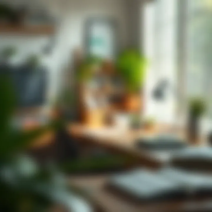 Cultivating Clarity: The Art of a Focused Environment A serene workspace emphasizing clarity and focus