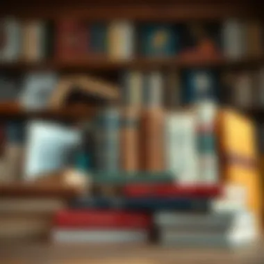 Exploring Writing Styles A diverse group of books representing various writing styles and genres