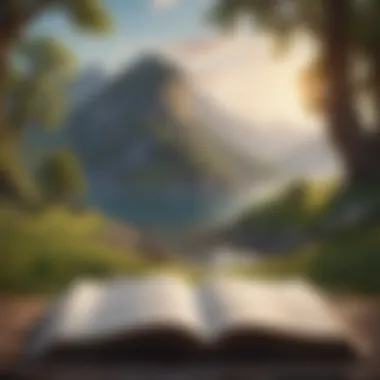 Peaceful Mind A serene landscape symbolizing peace of mind