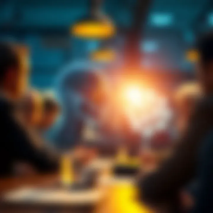 Psychology Behind Negotiation Tactics Visual representation of psychological factors influencing negotiation