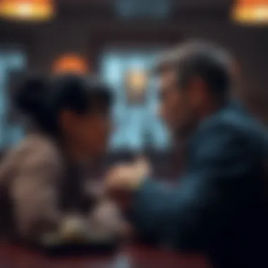 Navigating Conflict Resolution Visual representation of conflict resolution strategies communicated through symbolic imagery