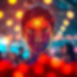 Illustration depicting the concept of emotional intelligence in a vibrant and engaging manner