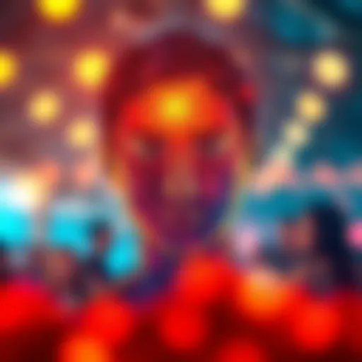 Illustration depicting the concept of emotional intelligence in a vibrant and engaging manner