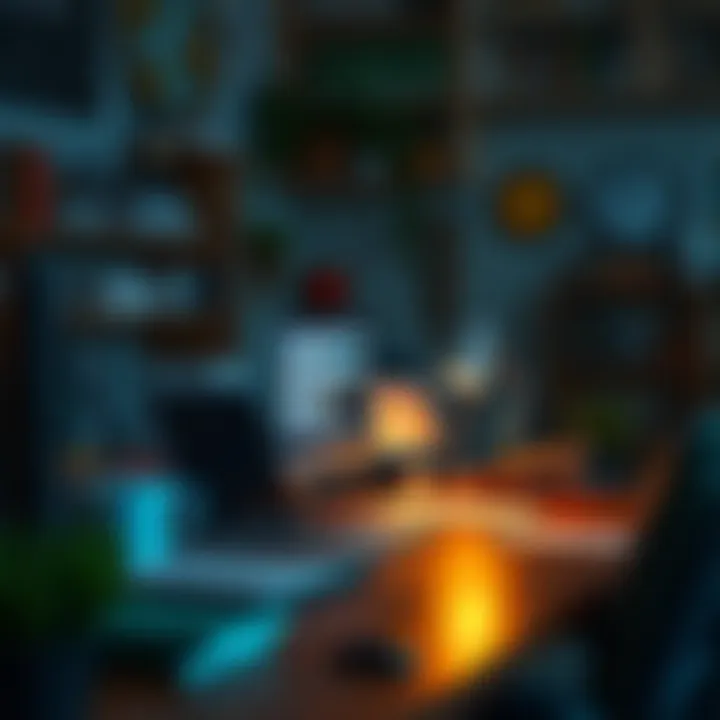 A workspace designed for optimal focus, featuring tools for planning and prioritization.