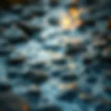 Flow of Creativity An abstract representation of creativity flowing like a river