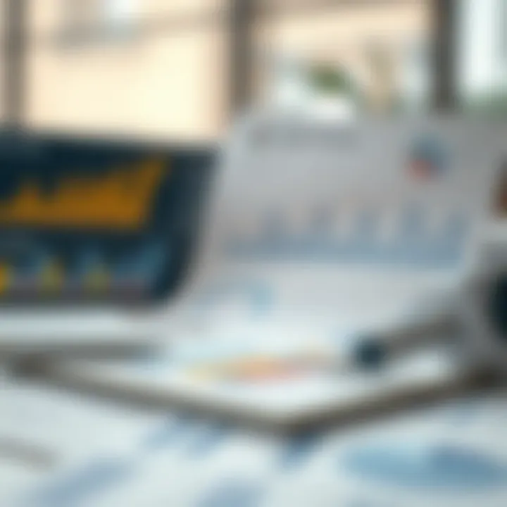 Strategic Planning in Personal Finance An abstract visualization of strategic planning with graphs and charts.