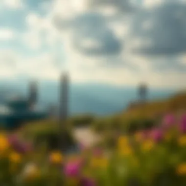 Journey of Personal Growth A serene landscape representing personal growth and transformation