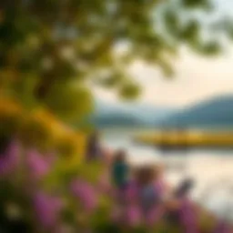 A serene landscape symbolizing tranquility and mindfulness