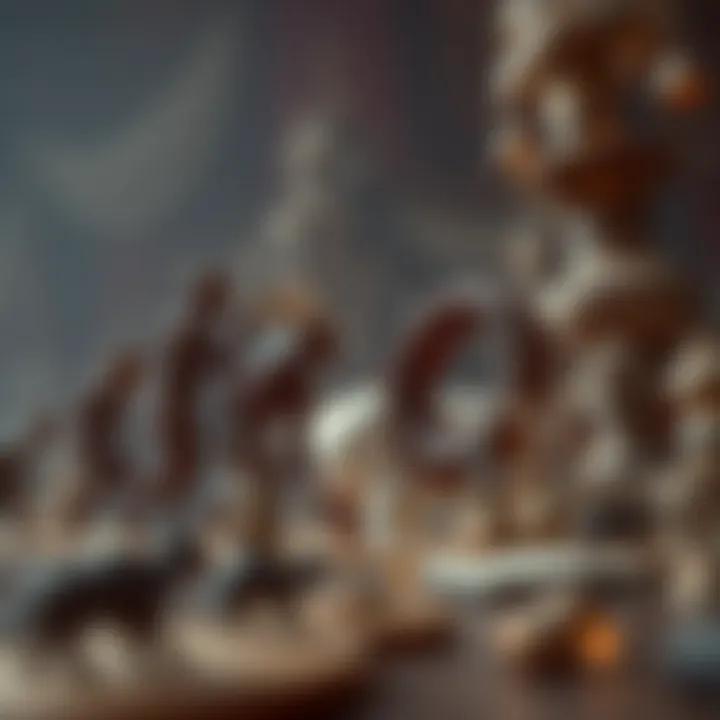 Visual representation of cultural evolution through art and language