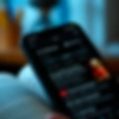 User Interface of Scribd App User interface of Scribd app