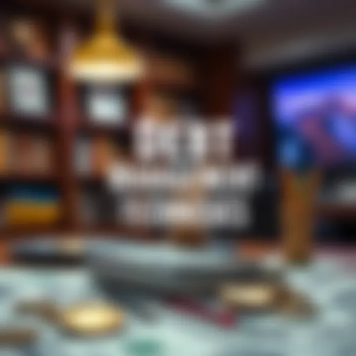 Illustration of debt management techniques and financial recovery