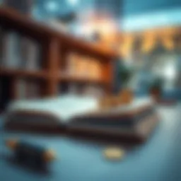 Conceptual illustration of financial planning