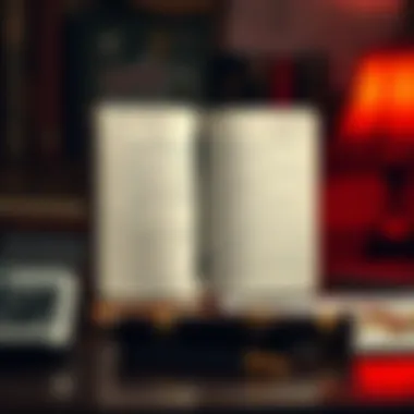 Aesthetic Bullet Journal Layout A beautifully organized bullet journal layout showcasing various sections and designs