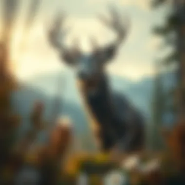 Buck's Journey to Self-Discovery An illustration of Buck transitioning from domesticity to wilderness, highlighting his transformation.