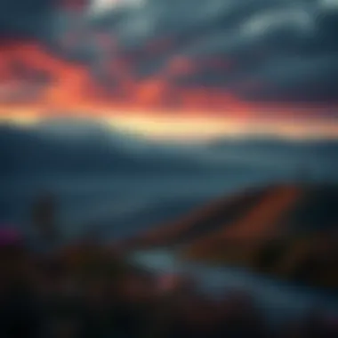 The Journey of Change A serene landscape representing the journey of change