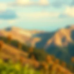 A serene landscape symbolizing personal growth and tranquility