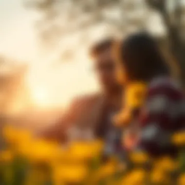 Illustration of communication in relationships