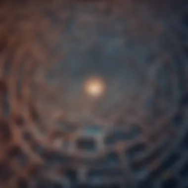 Maze of the Subconscious A maze representing the complex pathways of the subconscious