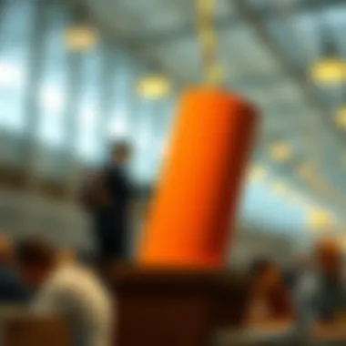 Illustration depicting organizational success through motivation