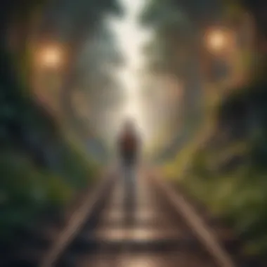 The Journey of Personal Growth Visual representation of personal growth