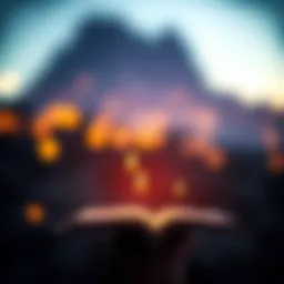 An abstract representation of spirituality and success