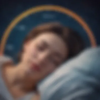 Understanding the phases of sleep A visual representation of a sleep cycle chart, demonstrating the phases of sleep and their significance.