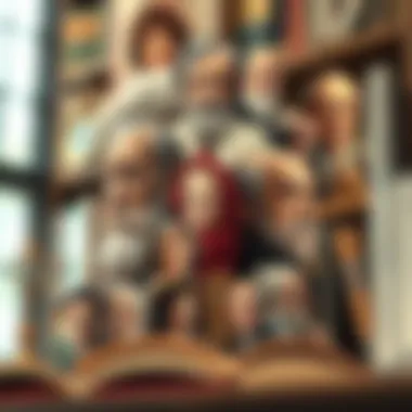 Voices of Influence A collage of renowned authors