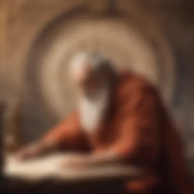 Wisdom of the Ancients An ancient scroll depicting Stoic philosophies