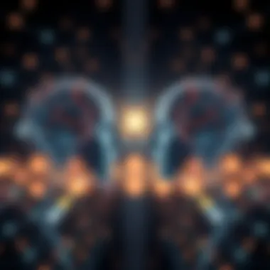 Concept of clear communication illustrated through interconnected minds